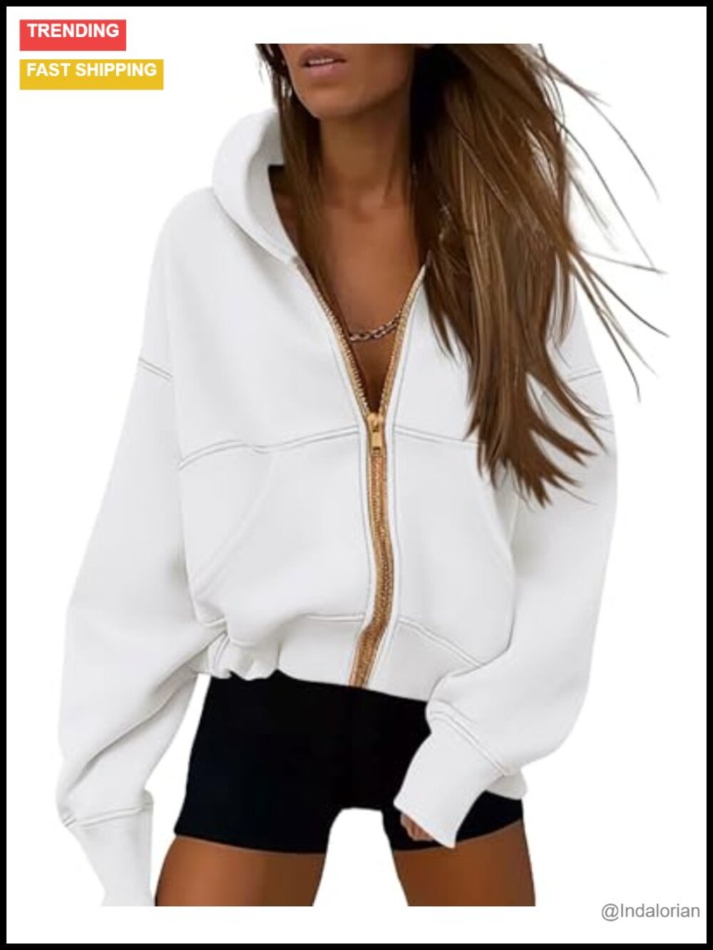 Women's Zip Up Fleece Hoodie Sweatshirt Casual Fall Jacket